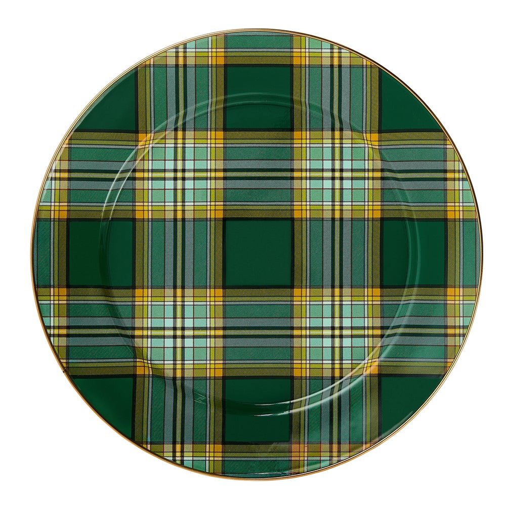 Mackenzie-chilllds Tartan Green Dinnerware