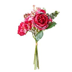 MACKENZIE-CHILDS Mackenzie-chilllds Fuchsia Rose & Hydrangea Bouquet