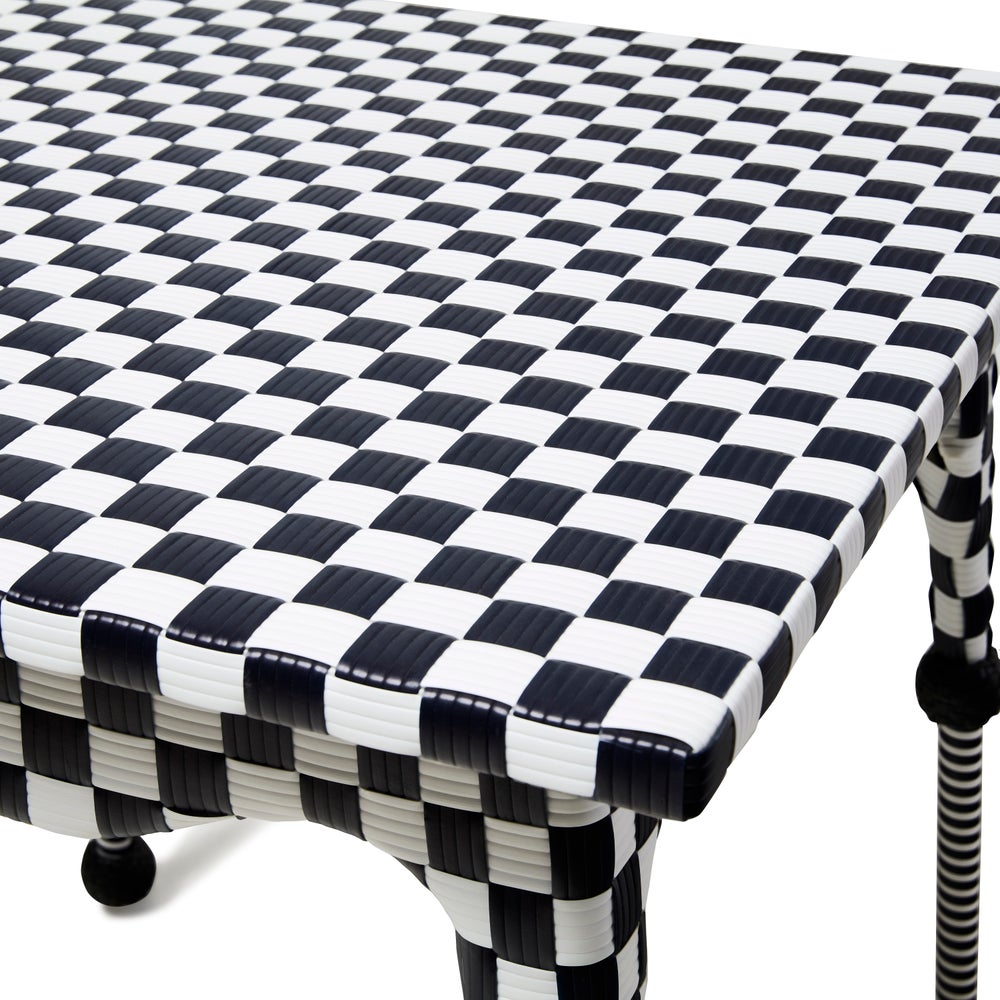 MACKENZIE-CHILDS Mackenzie-chilllds Gambit Check Outdoor Furniture Collection - Image 17