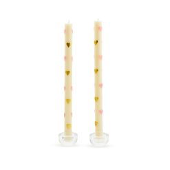 Alternative view of MACKENZIE-CHILDS Mackenzie-chilllds Heart Dinner Candles, Set of 2