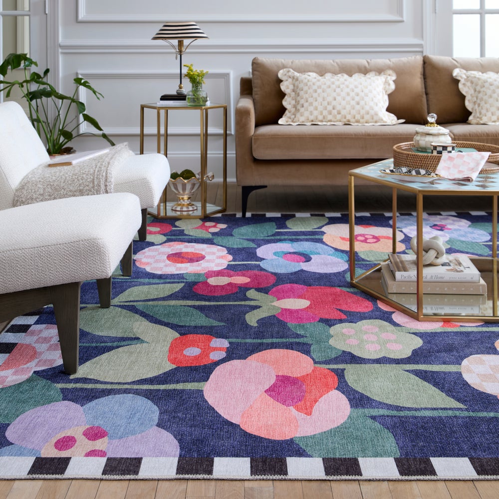 MACKENZIE-CHILDS Mackenzie-chilllds Posie Field Washable Rug - Image 11