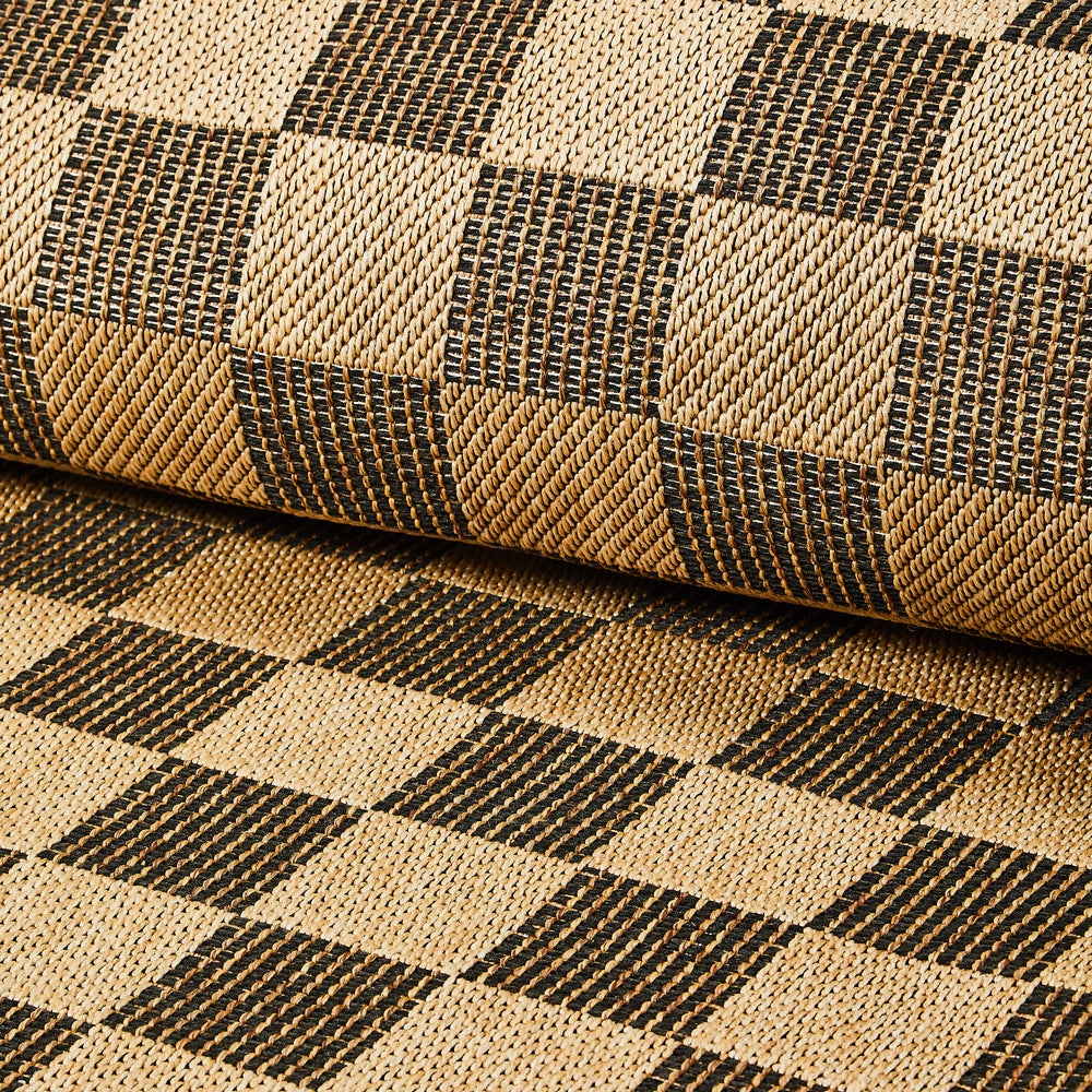 Checked Indoor/Outdoor Rug - Image 5