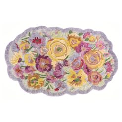 MACKENZIE-CHILDS Mackenzie-chilllds Scalloped Flower Meadow Rug