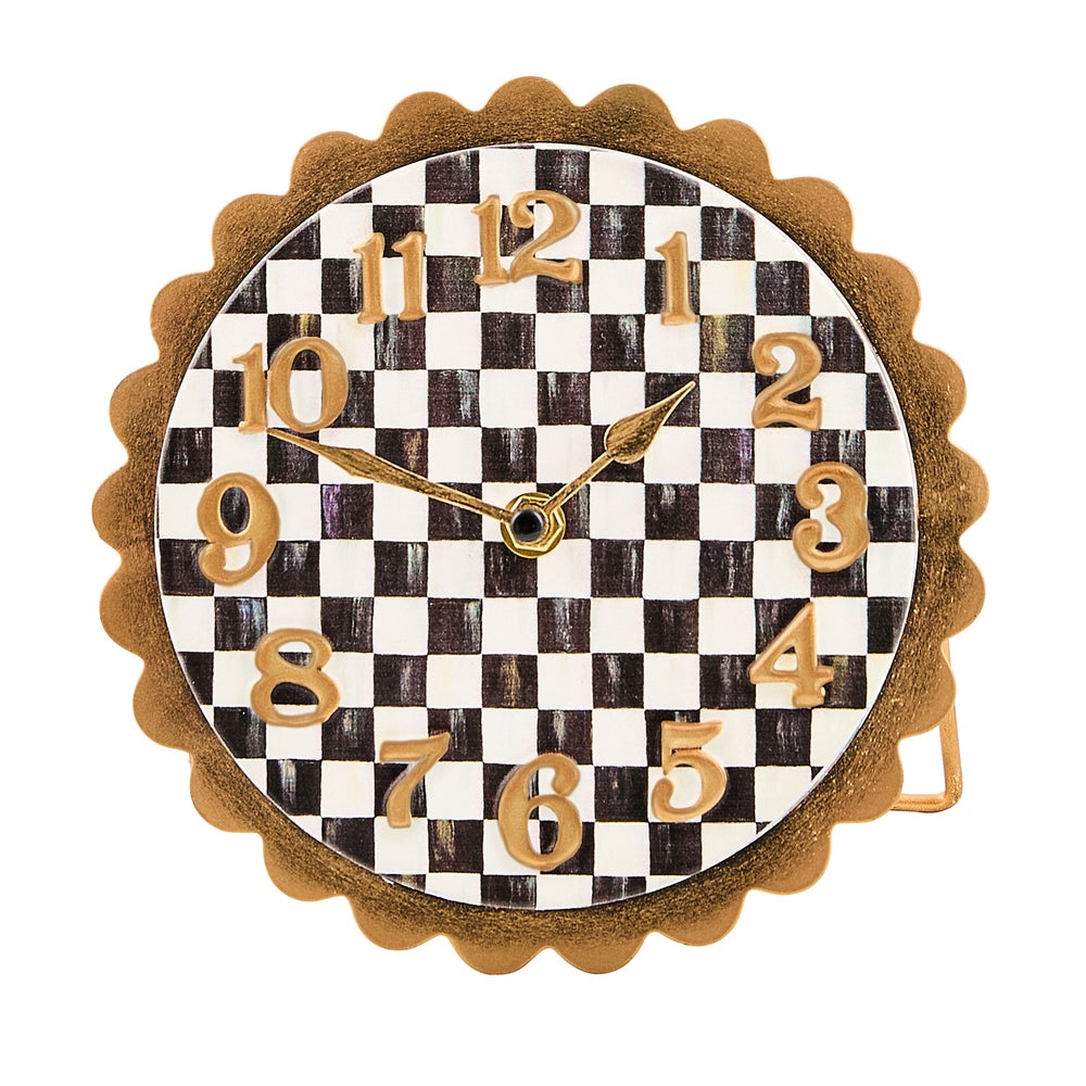 MACKENZIE-CHILDS Mackenzie-chilllds Scalloped Desk Clock - Image 2