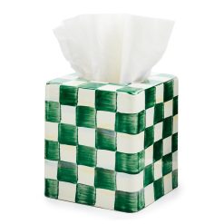Alternative view of Emerald Check Enamel Bath Collection