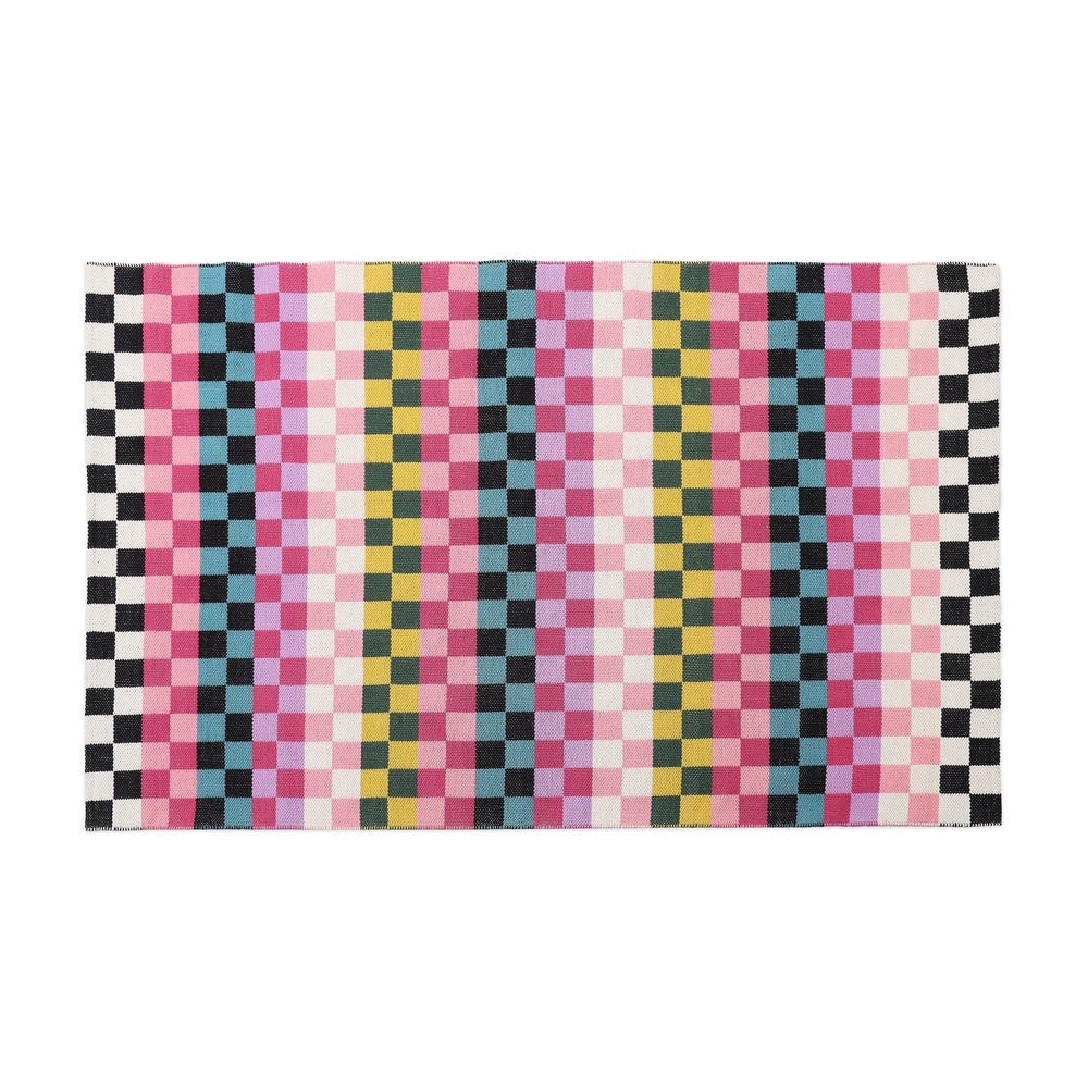 Calypso Checked Indoor/Outdoor Rug - Image 4