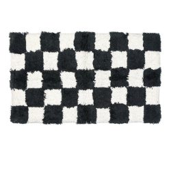 Checkerboard Bath Rug