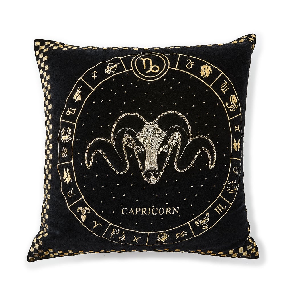 Mackenzie-chilllds Zodiac Throw Pillow