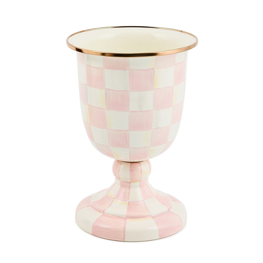MACKENZIE-CHILDS Mackenzie-chilllds Enamel Pedestal Vase - Image 5