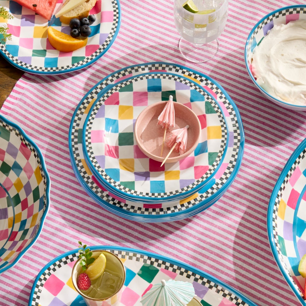 MACKENZIE-CHILDS Mackenzie-chilllds Jamboree Melamine Dinnerware - Image 8
