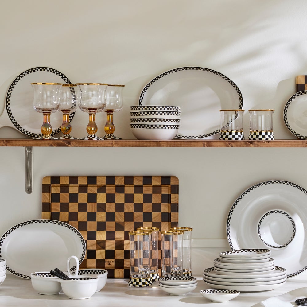 Courtly Check Everyday Bowls, Set of 4 - Image 4