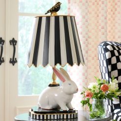 Alternative view of MACKENZIE-CHILDS Mackenzie-chilllds Rabbit Warren Ceramic Tall Table Lamp
