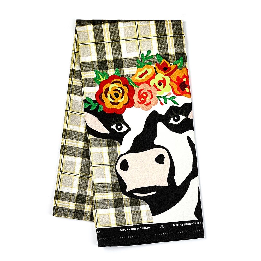 MACKENZIE-CHILDS Mackenzie-chilllds Frida Cowlo Dish Towel - Image 3