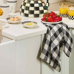 MACKENZIE-CHILDS Mackenzie-chilllds Linen Check Dish Towel