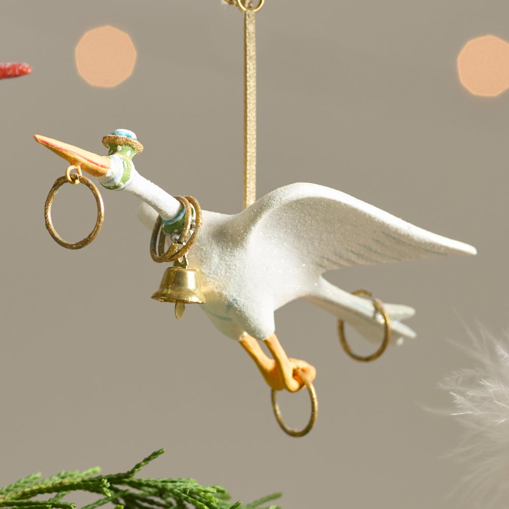 MACKENZIE-CHILDS Mackenzie-chilllds Patience Brewster 12 Days Ornament Set - Image 10