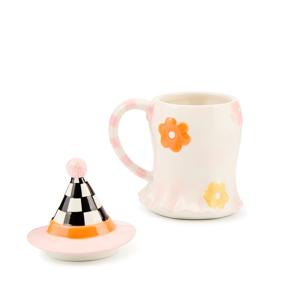 MACKENZIE-CHILDS Mackenzie-chilllds Hocus Pocus Ceramic Lidded Mug - Image 2