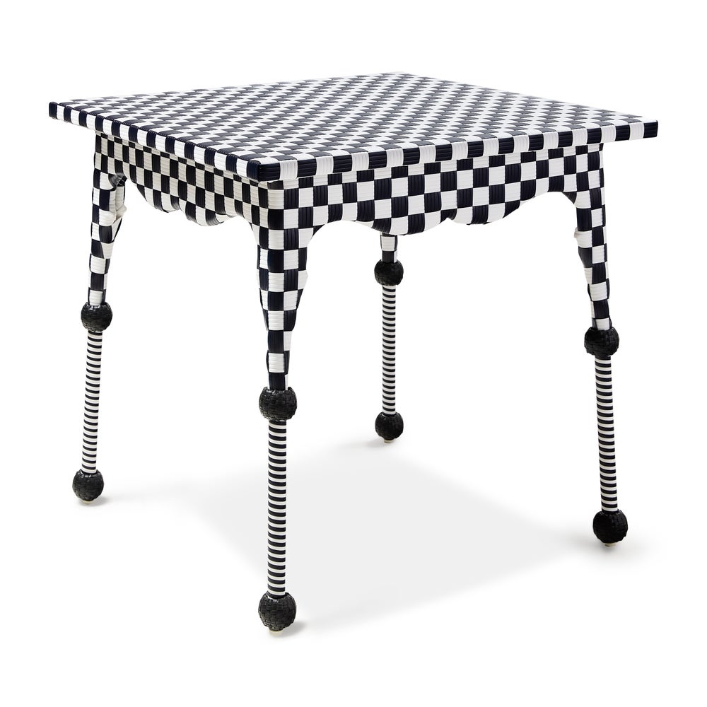 MACKENZIE-CHILDS Mackenzie-chilllds Gambit Check Outdoor Furniture Collection - Image 16