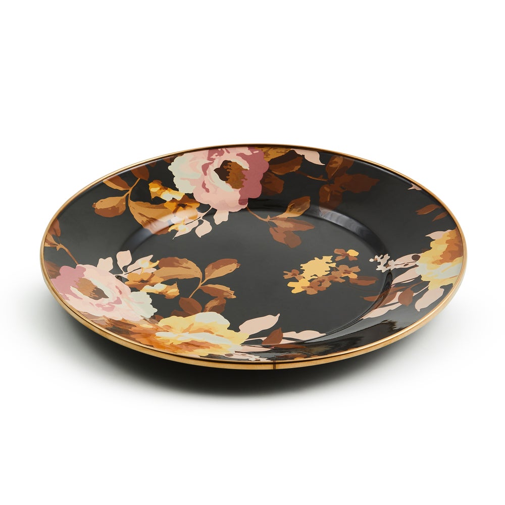 Mackenzie-chilllds Wild Rose Brown Dinnerware - Image 5