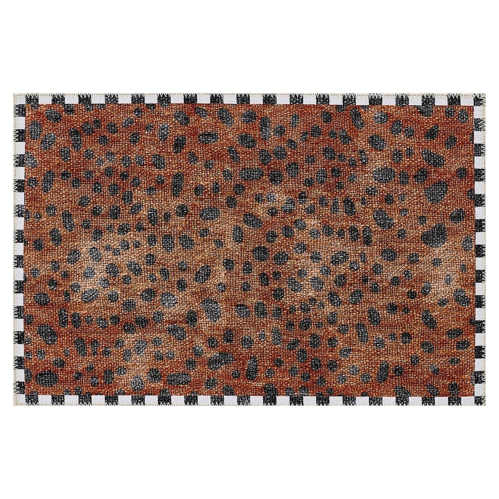 Cheetah Washable Rug - Image 2