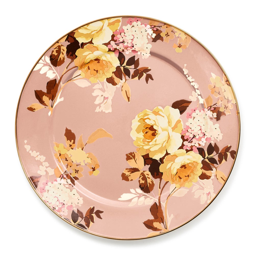 Mackenzie-chilllds Wild Rose Mauve Dinnerware