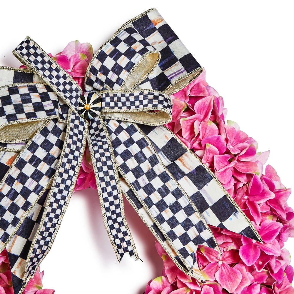 MACKENZIE-CHILDS Mackenzie-chilllds Pink Hydrangea 22?? Wreath - Image 3