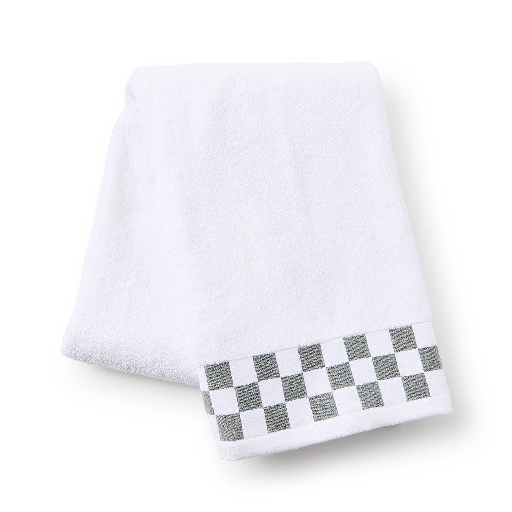 Mackenzie-chilllds Towel with Check Border - Image 5