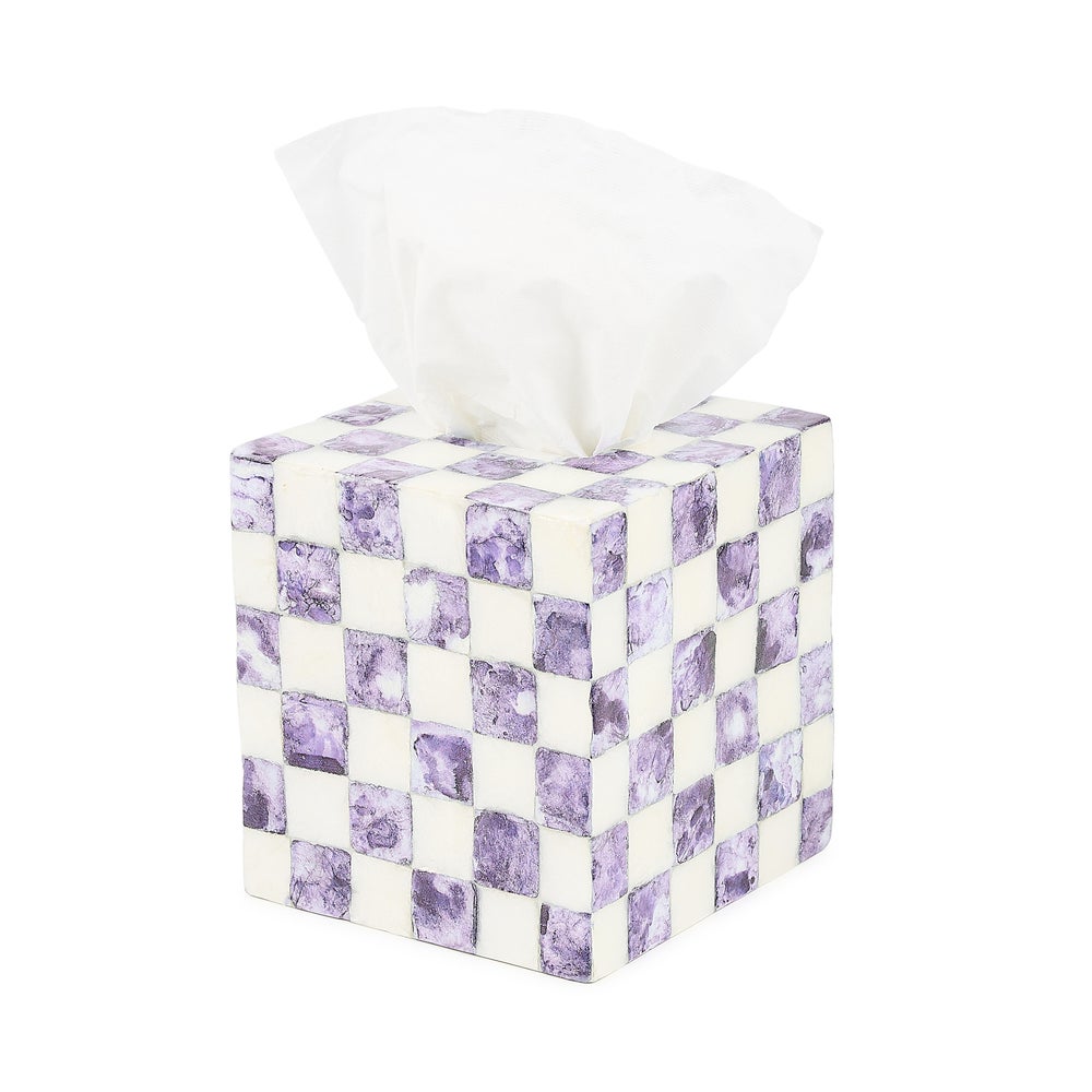 Mackenzie-chilllds Violet Check Mackenzie-chilllds Capiz Bath Collection - Image 11