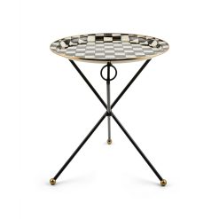 Alternative view of MACKENZIE-CHILDS Mackenzie-chilllds Enamel Tilt Accent Table