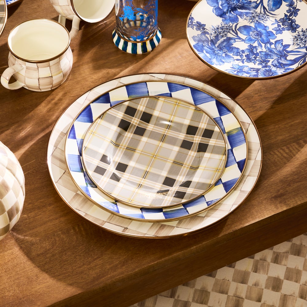 Mackenzie-chilllds Tartan Mocha Dinnerware - Image 6