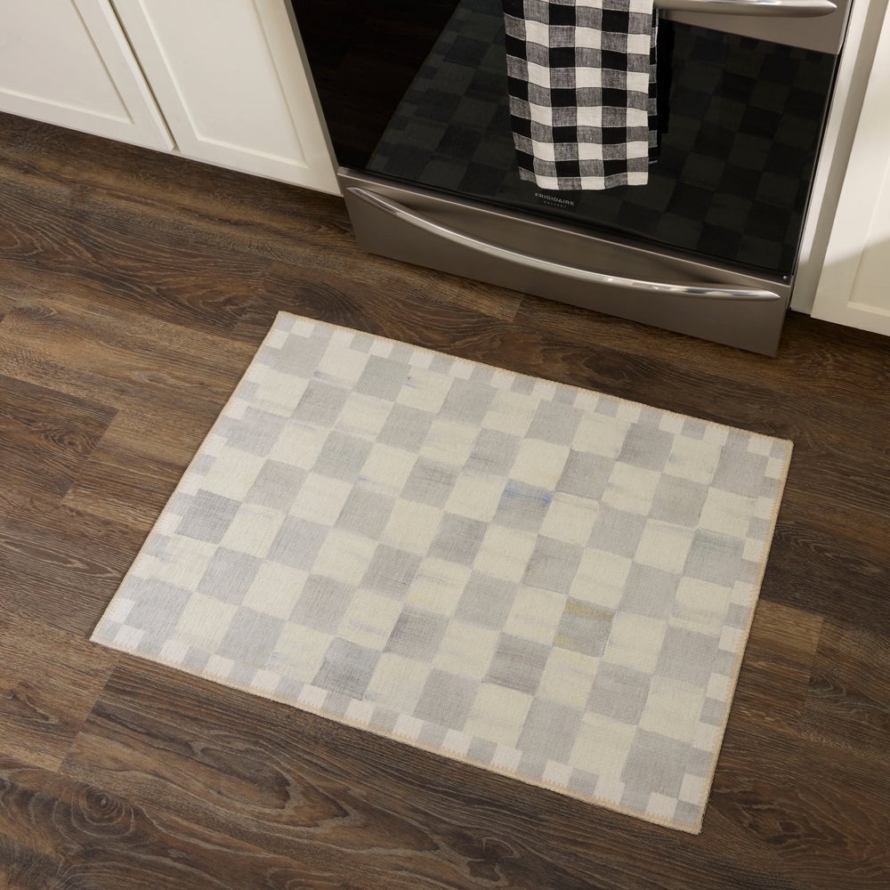 Mackenzie-chilllds Sterling Checkered Washable Rug - Image 10
