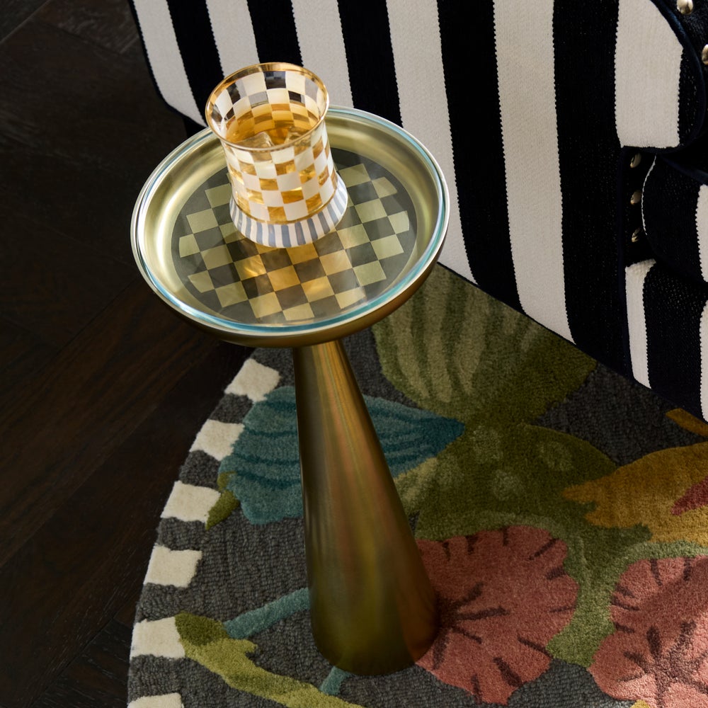 Checked Cocktail Table - Image 4