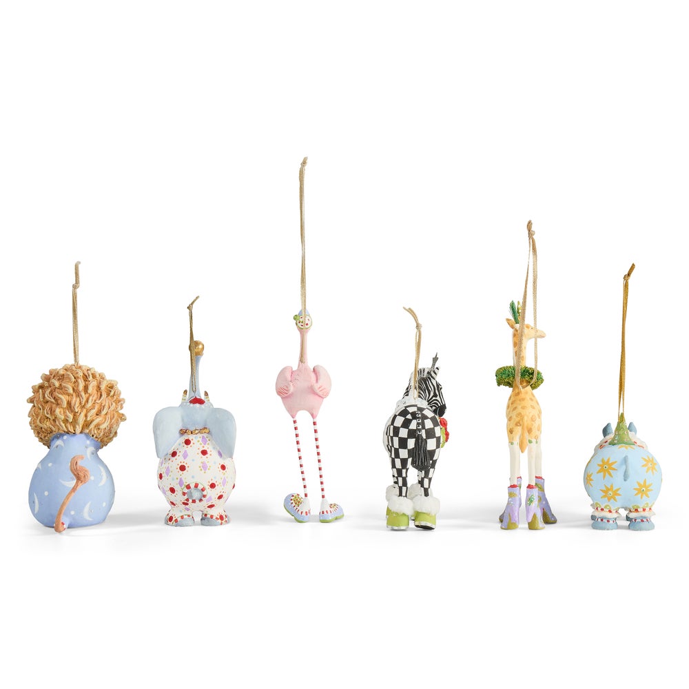 MACKENZIE-CHILDS Mackenzie-chilllds Patience Brewster Jambo Mini Ornament Set - Image 4