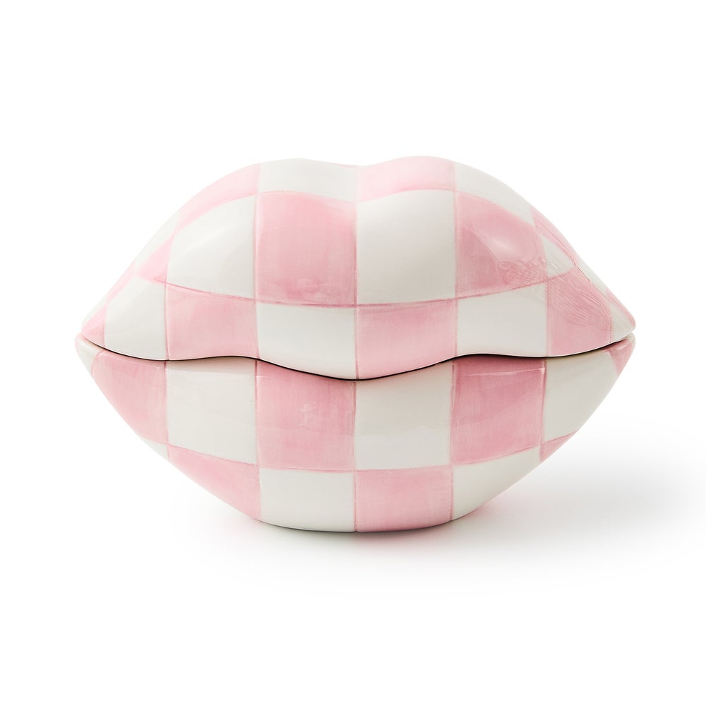MACKENZIE-CHILDS Mackenzie-chilllds Rosy Lips Kiss Me Box