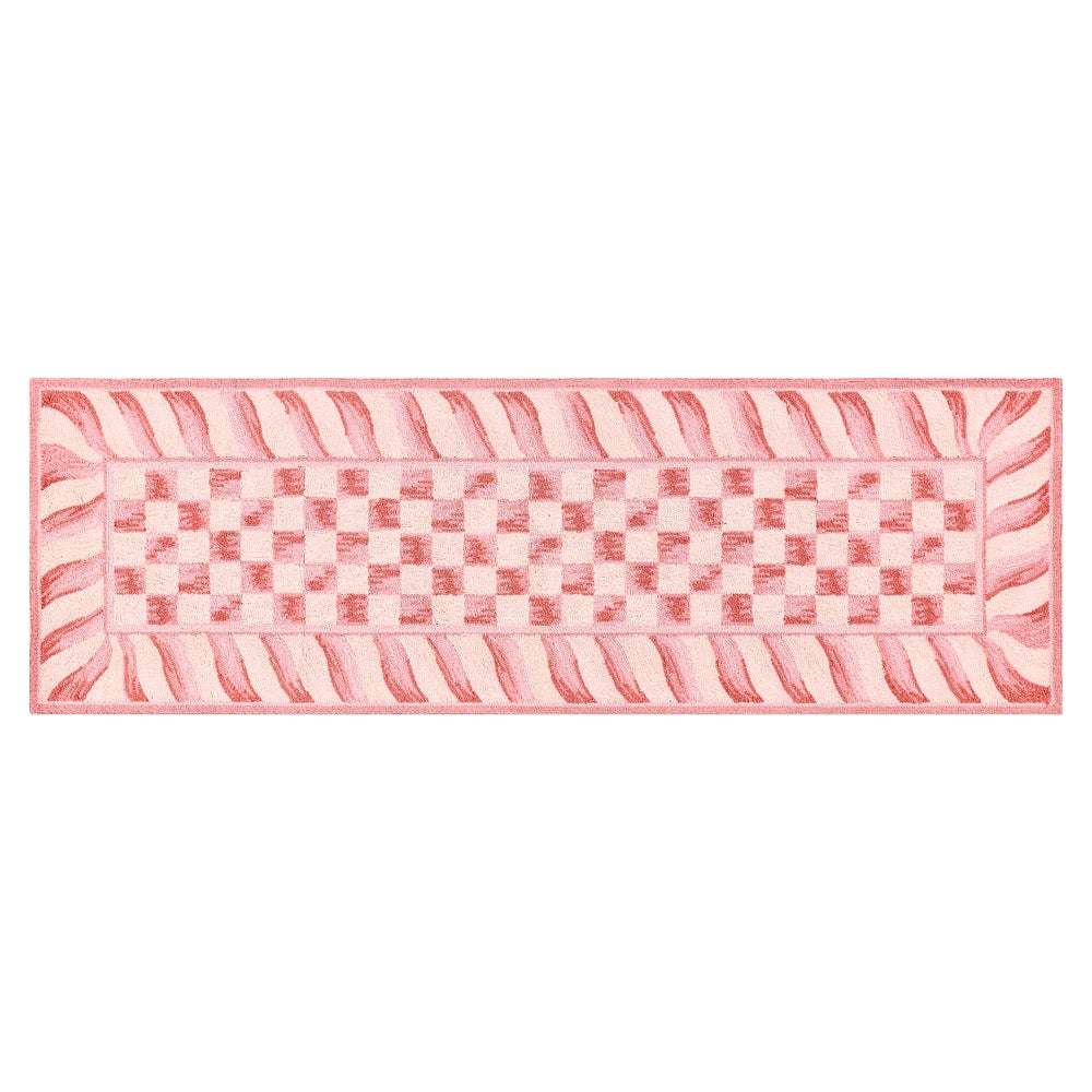 MACKENZIE-CHILDS Mackenzie-chilllds Rosy Check Rug - Image 3