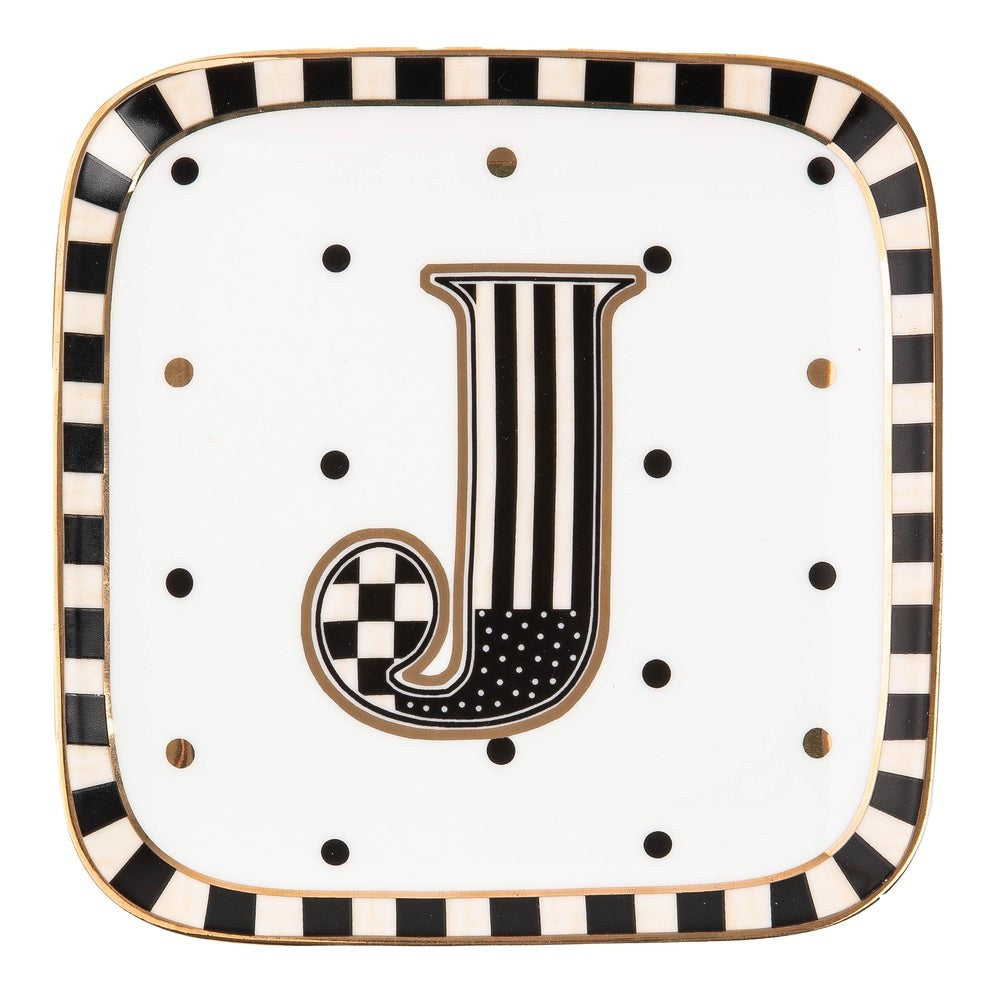 MACKENZIE-CHILDS Mackenzie-chilllds Monogram Dish - Image 6