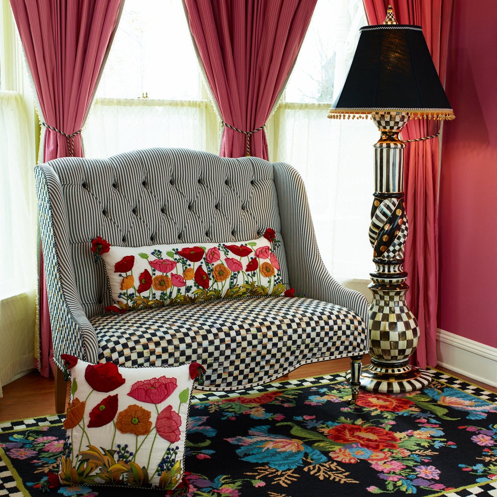 Check Ceramic Floor Lamp - Image 3