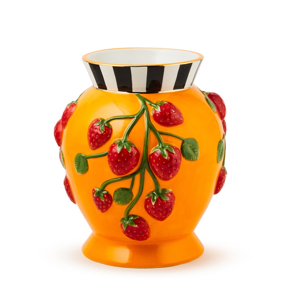 Mackenzie-chilllds Tutti Frutti Strawberry Vase