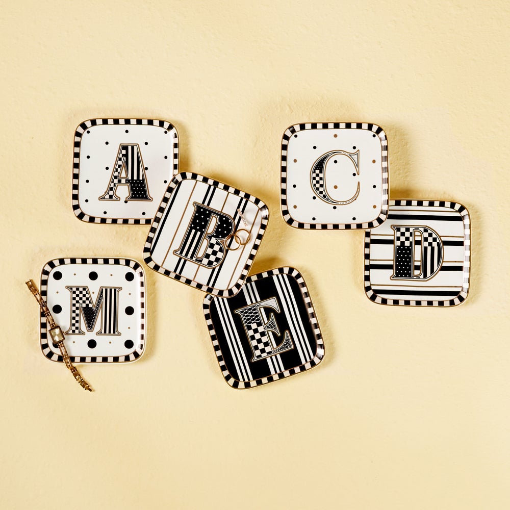 MACKENZIE-CHILDS Mackenzie-chilllds Monogram Dish