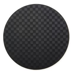 Alternative view of Check Faux Leather Placemat