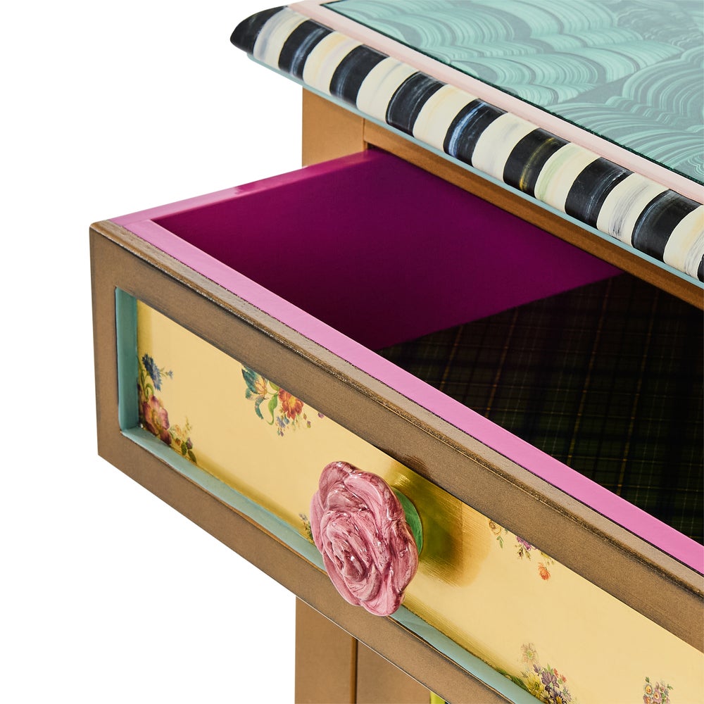 MACKENZIE-CHILDS Mackenzie-chilllds Moonlight Garden Chest - Image 6