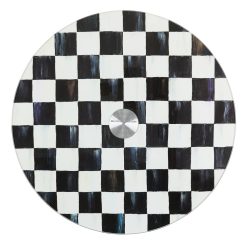 Alternative view of Check Glass Lazy Susan