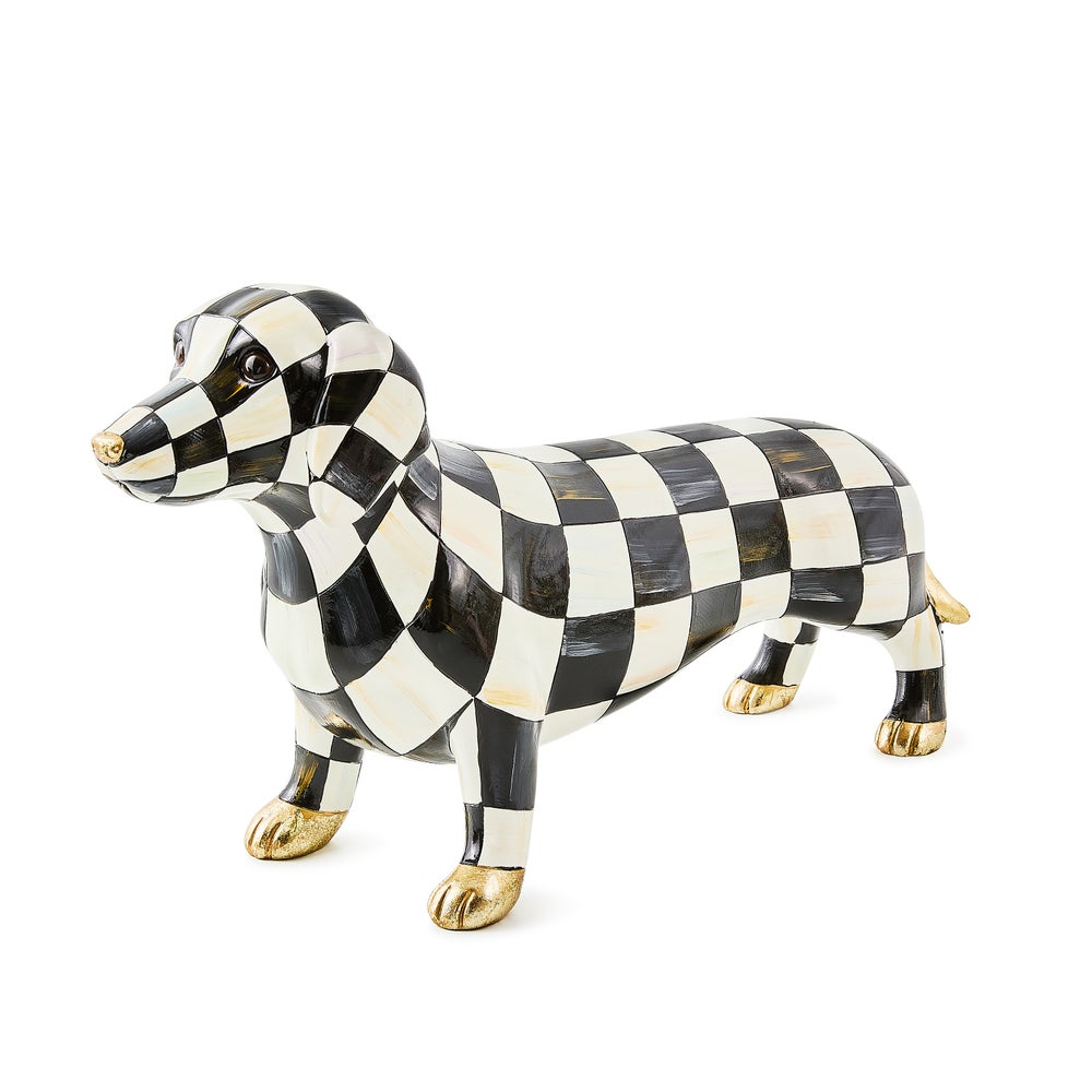 Courtly Check Dog Figurine - Image 5