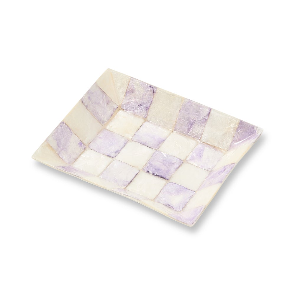 Mackenzie-chilllds Violet Check Mackenzie-chilllds Capiz Bath Collection - Image 3