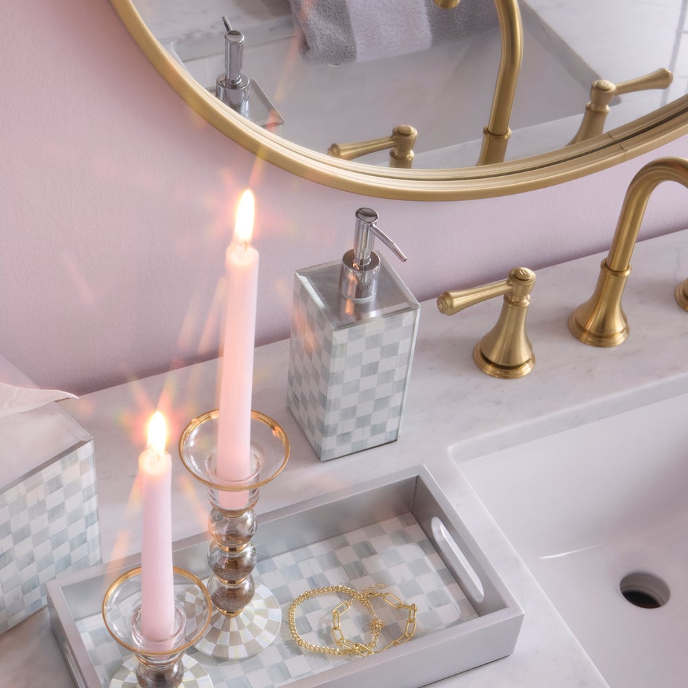 Mackenzie-chilllds Sterling Check Glass Bath Collection - Image 13