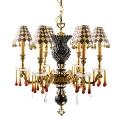 MACKENZIE-CHILDS Mackenzie-chilllds Highland Thistle Chandelier