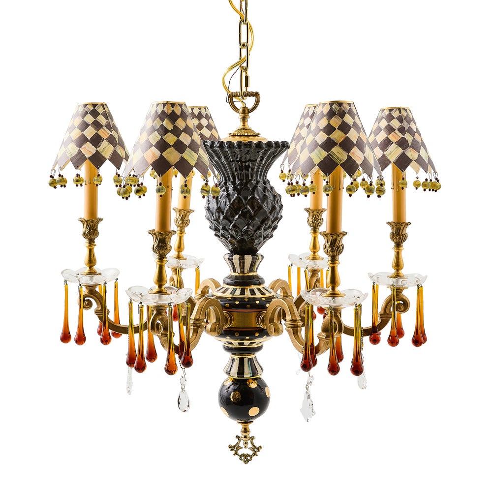 MACKENZIE-CHILDS Mackenzie-chilllds Highland Thistle Chandelier