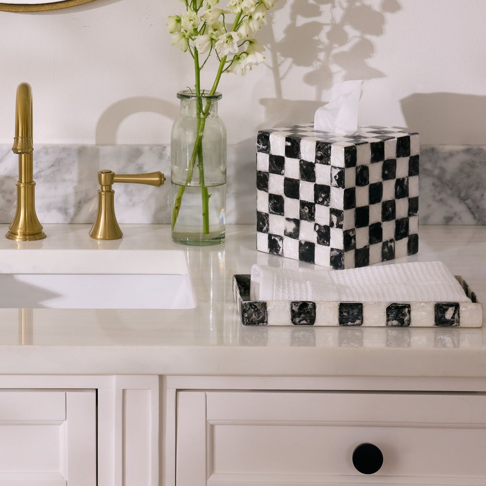 Courtly Check Mackenzie-chilllds Capiz Bath Collection - Image 7