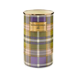Mackenzie-chilllds Tartan Violet Utensil Holder