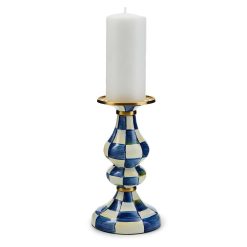 Alternative view of MACKENZIE-CHILDS Mackenzie-chilllds Enamel Pillar Candlestick Holder