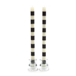 Alternative view of Bands Dinner Candles, Set of 2